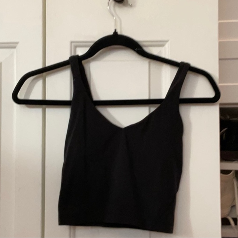 Black lululemon align tank in size 2